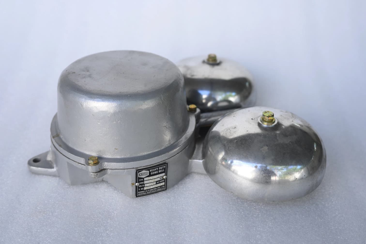 Continuous Duty Loud Ringing A.C. Gong Bells